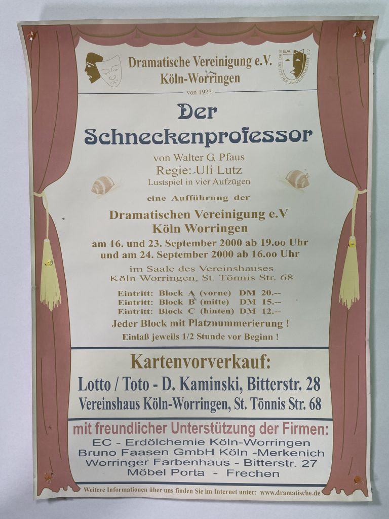 Schneckenprofessor_Plakat